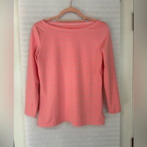Vineyard Vines sankaty pink striped top Size XS
